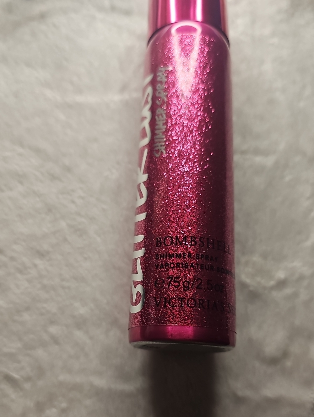 Victoria's Secret Shimmer Spray - Metallic Hot Pink BOMBSHELL.